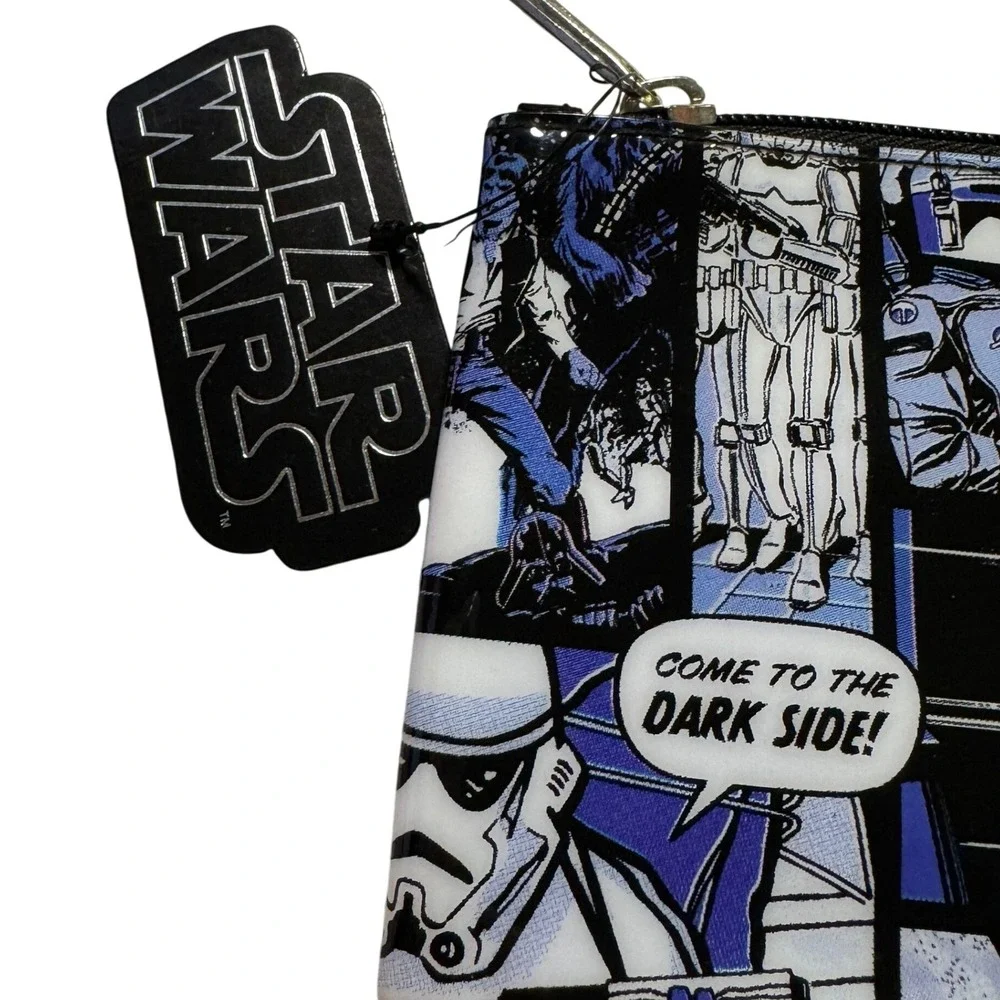 Loungefly x Star Wars Empire Strikes Back Scenes Pencil Case Zipper‎ Pouch Blue